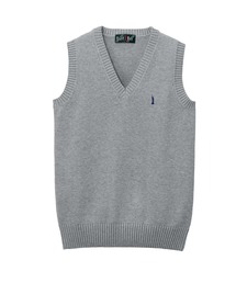 EASTBOY（イーストボーイ）の「ベスト 綿 7G ニット 通学 女子 制服 学生服 中学生 高校生 スクール（ベスト）」