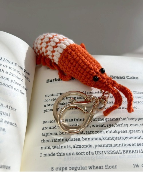 Port / ポート 】 カギ編み エビ キーホルダー（キーホルダー）｜Port