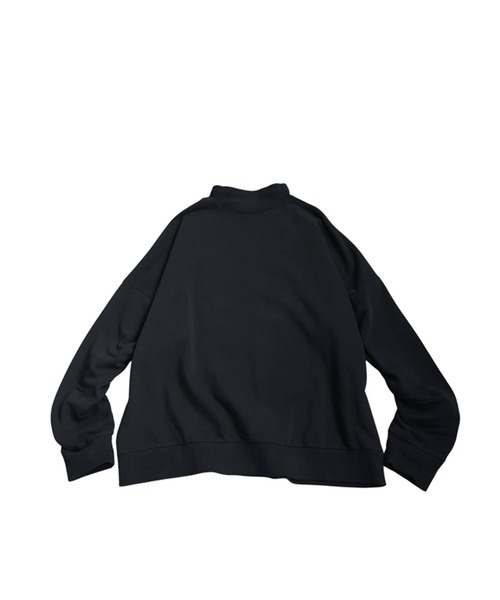 antiqua(アンティカ)の「ピグメント加工 スウェット(スウェット・レディース・ブラック/グレイッシュベージュ/スミクロ・P/R)」の18枚目の写真