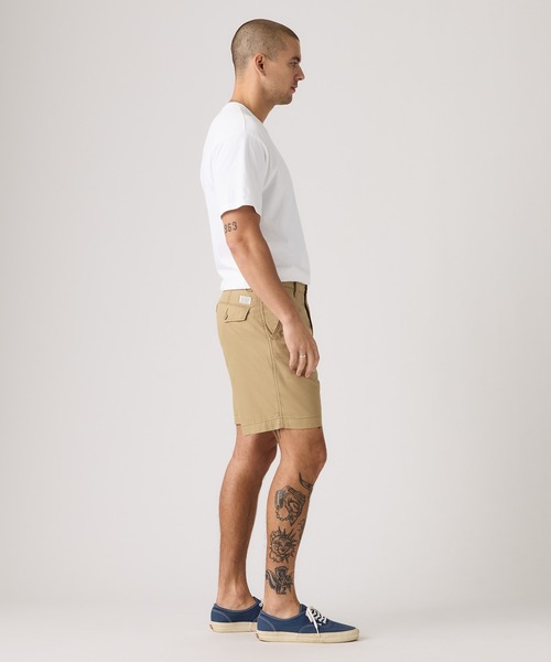 Levi's（リーバイス）の「Levi's/リーバイス XX オーセンティック ショートパンツ ベージュ（チノパンツ・メンズ・ベージュ・36inch/34inch/32inch/30inch/28inch）」の3枚目の写真