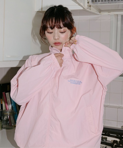 ハーフジップ ナイロンプルオーバー（その他トップス）｜PILIT 
