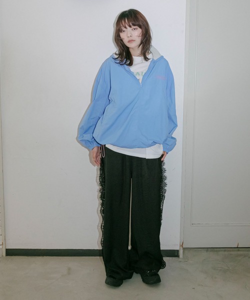 ハーフジップ ナイロンプルオーバー（その他トップス）｜PILIT 