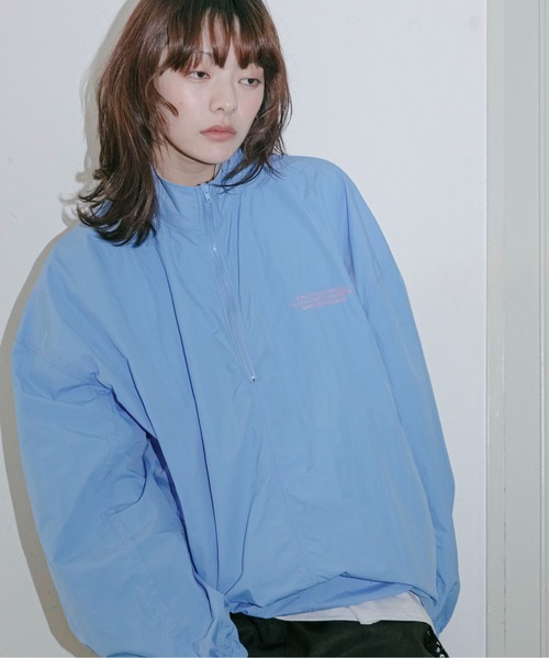 ハーフジップ ナイロンプルオーバー（その他トップス）｜PILIT 