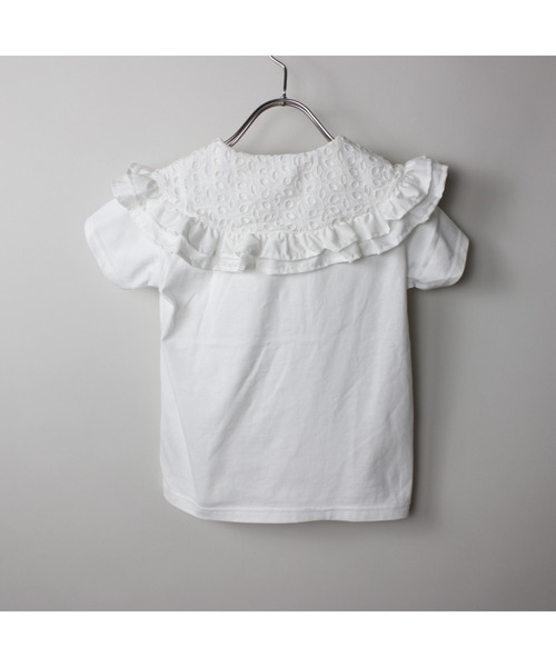 maarook（マルーク）の「天竺レース衿Tシャツ（Tシャツ/カットソー・キッズ・ホワイト/ブルー・140cm/150cm/160cm）」の22枚目の写真