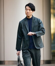 SHIPS（シップス）の「【WEB限定】SHIPS:〈洗濯機可能〉サテンストレッチ セットアップ（セットアップ）」