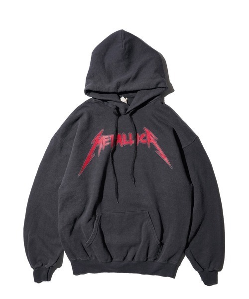 METALLICA(メタリカ)の「THRIFTY LOOK スリフティルック / THRIFTY"METALLICA"HOODIE メタリカ(パーカー・メンズ・ブラック・LARGE/X-LARGE)」の2枚目の写真