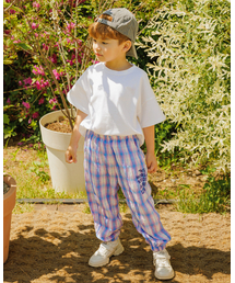 BABYBLEE（ベイビーブリー）の「D25312 ジジミチェックジョガーパンツ（スウェットパンツ）」