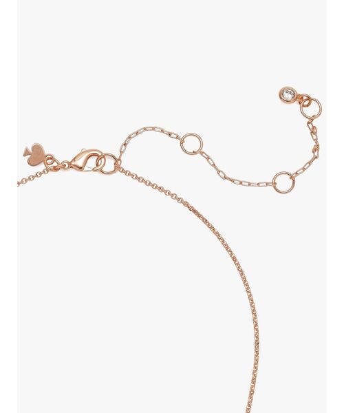 kate spade new york（ケイトスペード ニューヨーク）の「ユアーズ トゥルーリー パヴェ ハート ミニ ペンダント（ネックレス・レディース・その他・ONESIZE）」の3枚目の写真