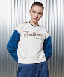 L2 THE MOON SWEATSHIRT(BLUE)