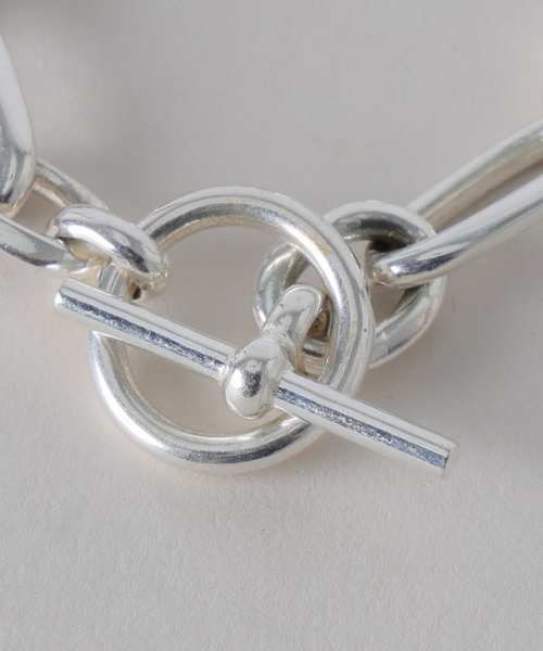 VERMEIL par iena（ヴェルメイユパーイエナ）の「ADRAR アドラル LONG&SHORTチェーンブレスレット（ブレスレット・レディース・シルバー・FREE）」の5枚目の写真