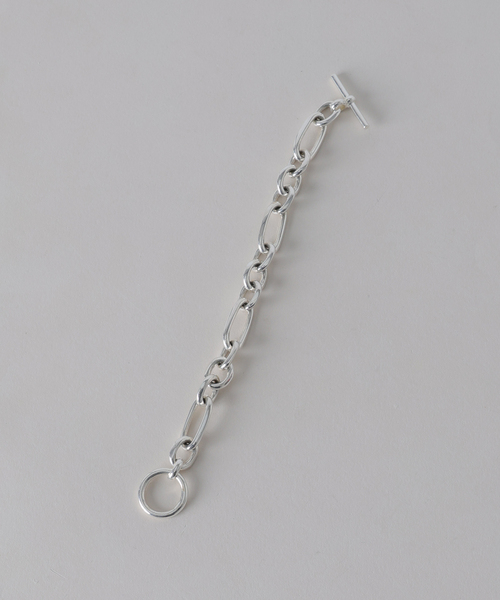 VERMEIL par iena（ヴェルメイユパーイエナ）の「ADRAR アドラル LONG&SHORTチェーンブレスレット（ブレスレット・レディース・シルバー・FREE）」の7枚目の写真