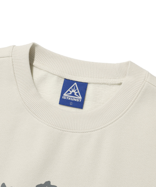 ISTKUNST（イストクンスト）の「HEAVEN ANGEL SWEATSHIRTS_LIGHT BEIGE(IK2DFMM452A)（スウェット・レディース・その他・M/S/L）」の3枚目の写真
