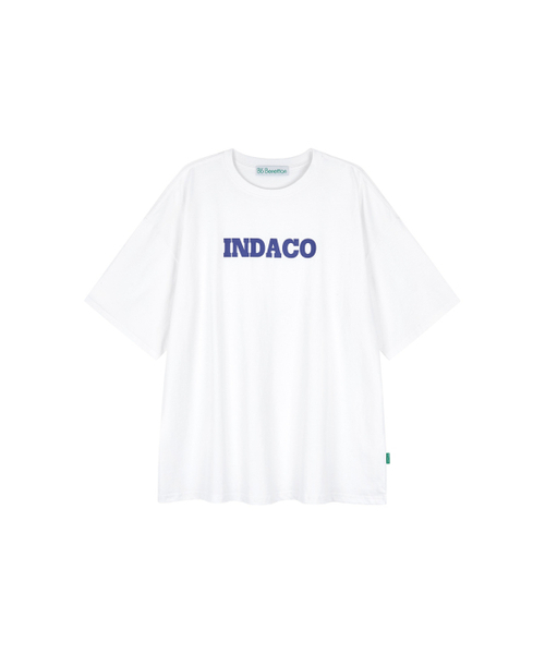 Bb' BENETTON(ビーフラットベネトン)の「カラータイポオーバーサイズ半袖Tシャツ (アイボリー)(Tシャツ/カットソー・レディース・その他・ONE SIZE)」の1枚目の写真
