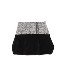 SETSETSET（セットセットセット）の「BOUCLE DIAMOND BALLOON SKIRT (WHITE)（スカート）」