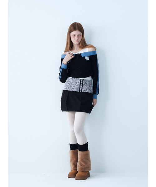 SETSETSET(セットセットセット)の「BOUCLE DIAMOND BALLOON SKIRT (WHITE)(スカート・レディース・その他・ONE SIZE)」の5枚目の写真