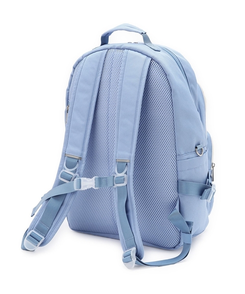 撥水】レースアップリボンカードホルダーつきリュック（バックパック