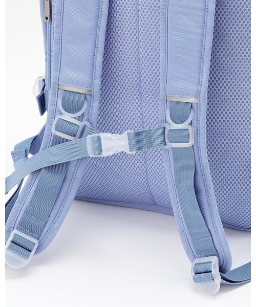 撥水】レースアップリボンカードホルダーつきリュック（バックパック