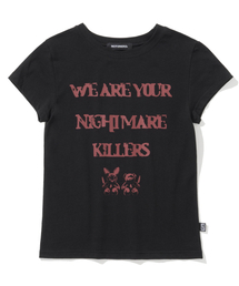 NOT4NERD(�m�b�g�t�H�[�i�[�h)��W 2Killers T-Shirts - Black(T�V���c/�J�b�g�\�[)
