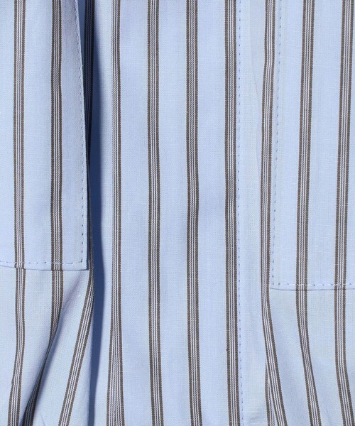 ASTRAET（アストラット）の「＜ASTRAET＞ストライプ 2ポケット クロップド ノーカラーブラウス（シャツ/ブラウス・レディース・ライラック/ライトピンク・FREE）」の17枚目の写真
