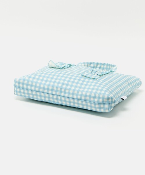 green label relaxing(グリーンレーベルリラクシング)の「レッスントート(ギンガム) / キッズ(トートバッグ・キッズ・ライトブルー/ライラック・FREE)」の8枚目の写真