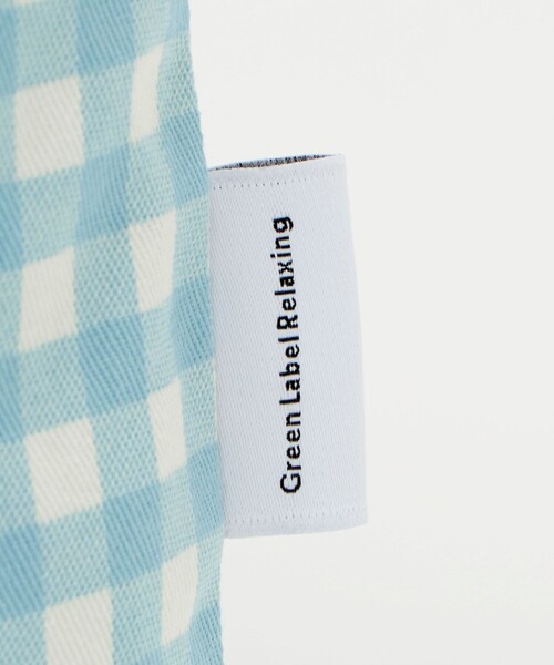 green label relaxing(グリーンレーベルリラクシング)の「レッスントート(ギンガム) / キッズ(トートバッグ・キッズ・ライトブルー/ライラック・FREE)」の11枚目の写真