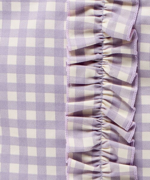 green label relaxing(グリーンレーベルリラクシング)の「レッスントート(ギンガム) / キッズ(トートバッグ・キッズ・ライトブルー/ライラック・FREE)」の17枚目の写真