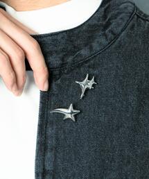 WEGO（ウィゴー）の「WEGO/【2個セット】モチーフメタルブローチ（ブローチ/コサージュ）」