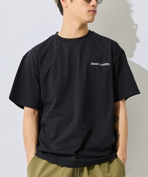 ムラサキスポーツ(ムラサキスポーツ)の「【ムラサキスポーツ限定】DEAR LAUREL/ディアローレル 半袖 Tシャツ ロゴ グラフィック バックプリント 軽量 速乾 水陸両用 DL26S-2108(Tシャツ/カットソー・メンズ・ホワイト/ブラック/チャコール・L/XL/M)」の13枚目の写真
