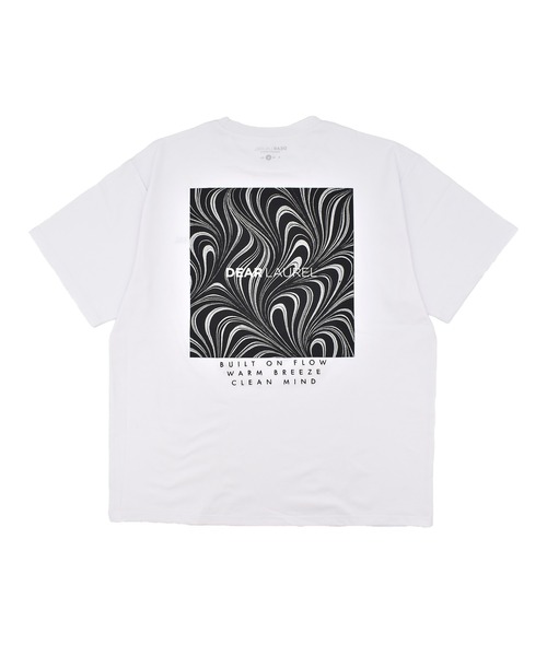 ムラサキスポーツ(ムラサキスポーツ)の「【ムラサキスポーツ限定】DEAR LAUREL/ディアローレル 半袖 Tシャツ ロゴ グラフィック バックプリント 軽量 速乾 水陸両用 DL26S-2108(Tシャツ/カットソー・メンズ・ホワイト/ブラック/チャコール・L/XL/M)」の10枚目の写真