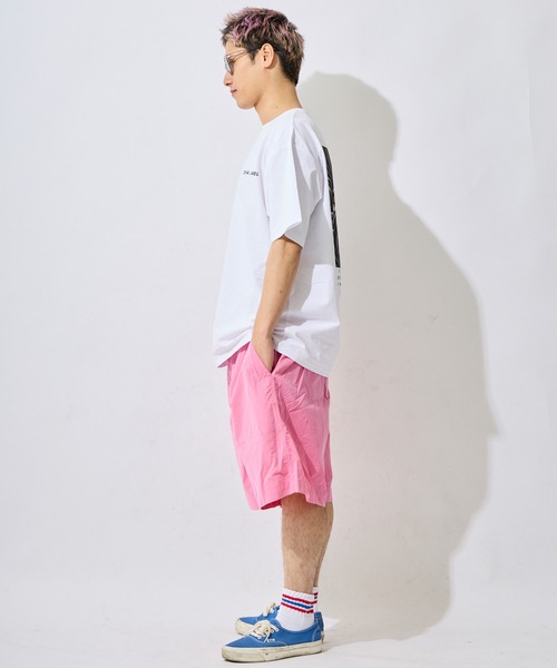 ムラサキスポーツ(ムラサキスポーツ)の「【ムラサキスポーツ限定】DEAR LAUREL/ディアローレル 半袖 Tシャツ ロゴ グラフィック バックプリント 軽量 速乾 水陸両用 DL26S-2108(Tシャツ/カットソー・メンズ・ホワイト/ブラック/チャコール・L/XL/M)」の6枚目の写真