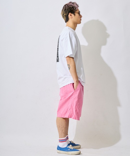 ムラサキスポーツ(ムラサキスポーツ)の「【ムラサキスポーツ限定】DEAR LAUREL/ディアローレル 半袖 Tシャツ ロゴ グラフィック バックプリント 軽量 速乾 水陸両用 DL26S-2108(Tシャツ/カットソー・メンズ・ホワイト/ブラック/チャコール・L/XL/M)」の8枚目の写真