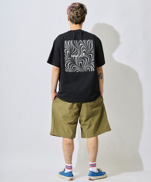 ムラサキスポーツ(ムラサキスポーツ)の「【ムラサキスポーツ限定】DEAR LAUREL/ディアローレル 半袖 Tシャツ ロゴ グラフィック バックプリント 軽量 速乾 水陸両用 DL26S-2108(Tシャツ/カットソー・メンズ・ホワイト/ブラック/チャコール・L/XL/M)」の16枚目の写真