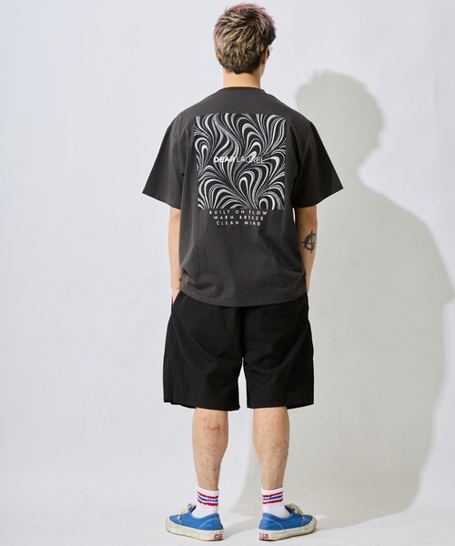 ムラサキスポーツ(ムラサキスポーツ)の「【ムラサキスポーツ限定】DEAR LAUREL/ディアローレル 半袖 Tシャツ ロゴ グラフィック バックプリント 軽量 速乾 水陸両用 DL26S-2108(Tシャツ/カットソー・メンズ・ホワイト/ブラック/チャコール・L/XL/M)」の21枚目の写真