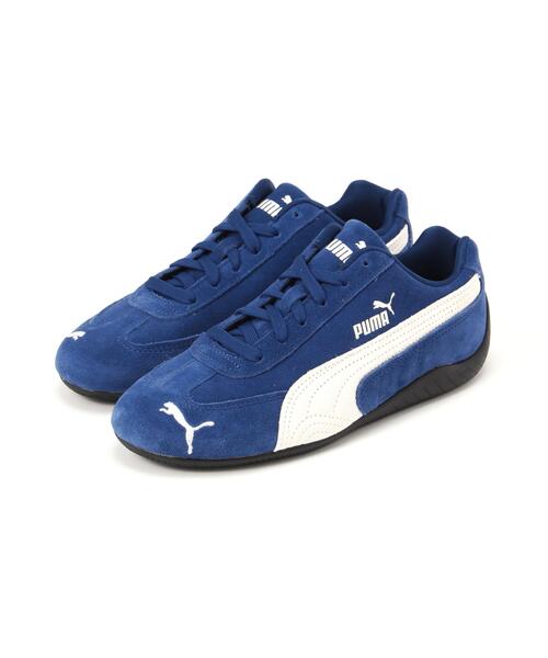PUMA（プーマ）の「PUMA(プーマ) SPEEDCAT OG ユニセックス スピードキャット OG スニーカー（スニーカー・レディース・ブラウン/ブルー・23.5/25.0/23.0/24.0/24.5/25.0cm/24.5cm/24.0cm/23.5cm/23.0cm）」の2枚目の写真