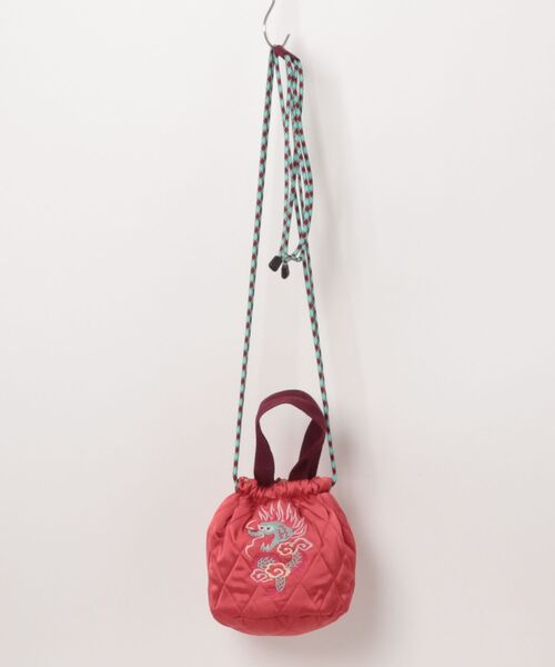 HOUSTON(ヒューストン)の「HOUSTON / SATIN EFFECT BAG(MARMALADE/CAT)HS6023W HS6025W(ショルダーバッグ・レディース・ネイビー/イエロー/レッド/ピンク/チャコールグレー/ラベンダー・ONESIZE)」の17枚目の写真