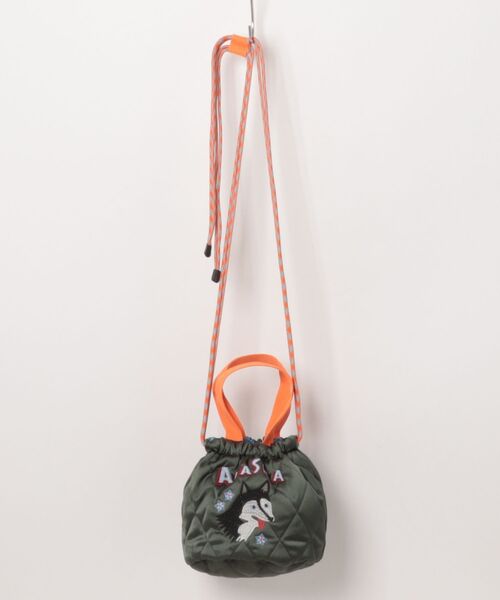 HOUSTON(ヒューストン)の「HOUSTON / SATIN EFFECT BAG(MARMALADE/CAT)HS6023W HS6025W(ショルダーバッグ・レディース・ネイビー/イエロー/レッド/ピンク/チャコールグレー/ラベンダー・ONESIZE)」の11枚目の写真