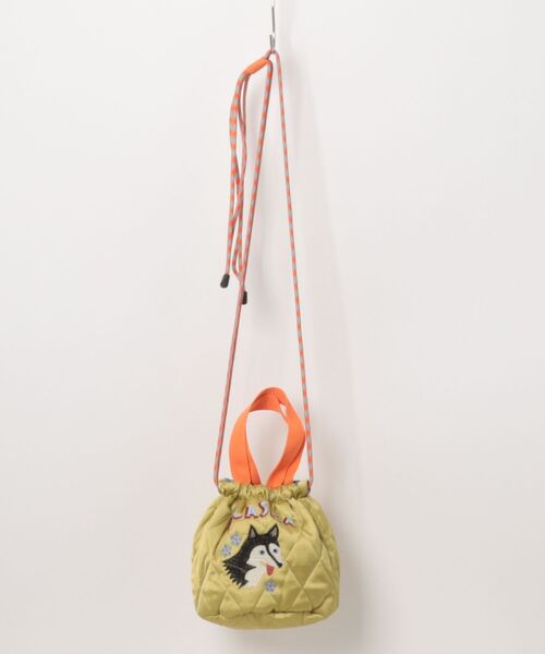 HOUSTON(ヒューストン)の「HOUSTON / SATIN EFFECT BAG(MARMALADE/CAT)HS6023W HS6025W(ショルダーバッグ・レディース・ネイビー/イエロー/レッド/ピンク/チャコールグレー/ラベンダー・ONESIZE)」の13枚目の写真