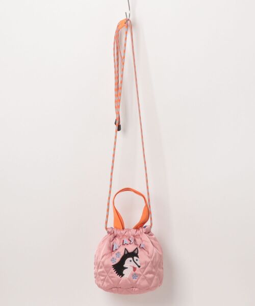 HOUSTON(ヒューストン)の「HOUSTON / SATIN EFFECT BAG(MARMALADE/CAT)HS6023W HS6025W(ショルダーバッグ・レディース・ネイビー/イエロー/レッド/ピンク/チャコールグレー/ラベンダー・ONESIZE)」の14枚目の写真