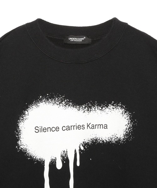 UNDERCOVER（アンダーカバー）の「UC1F1894-1（スウェット・レディース・ボルドー/ブラック/トップグレー・1/2/3）」の5枚目の写真