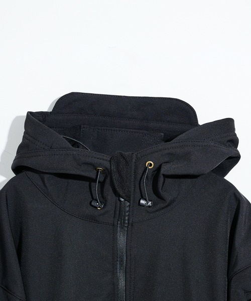 MILITARY(ミリタリー)の「【MAISON CLUB】Military Soft Hooded Jacket /ミリタリーソフトフーデッドジャケット KNF-YI(マウンテンパーカー・メンズ・ブラック/グレー/カーキ・XL/2XL)」の6枚目の写真