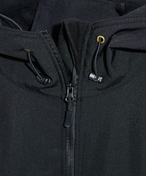 MILITARY(ミリタリー)の「【MAISON CLUB】Military Soft Hooded Jacket /ミリタリーソフトフーデッドジャケット KNF-YI(マウンテンパーカー・メンズ・ブラック/グレー/カーキ・XL/2XL)」の7枚目の写真