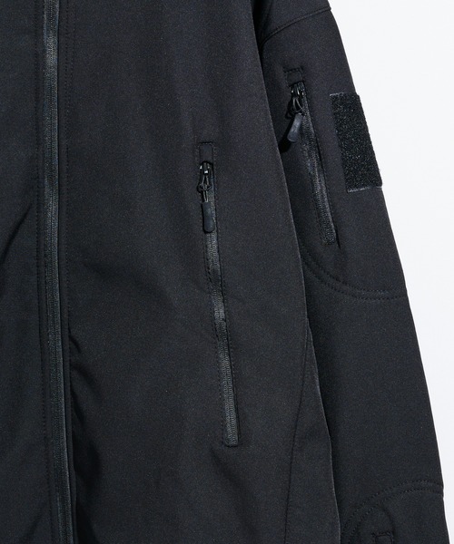 MILITARY(ミリタリー)の「【MAISON CLUB】Military Soft Hooded Jacket /ミリタリーソフトフーデッドジャケット KNF-YI(マウンテンパーカー・メンズ・ブラック/グレー/カーキ・XL/2XL)」の10枚目の写真