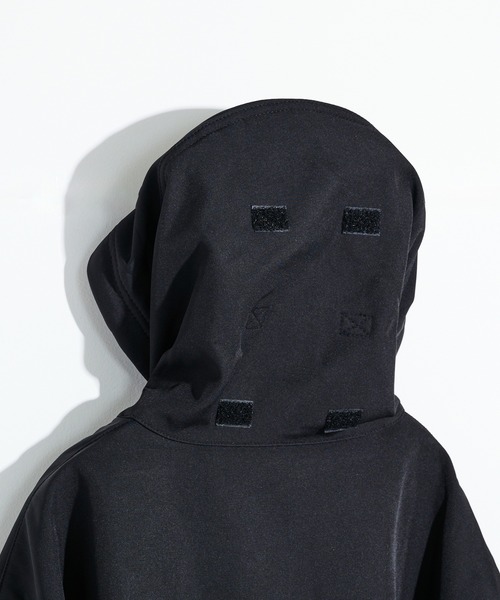 MILITARY(ミリタリー)の「【MAISON CLUB】Military Soft Hooded Jacket /ミリタリーソフトフーデッドジャケット KNF-YI(マウンテンパーカー・メンズ・ブラック/グレー/カーキ・XL/2XL)」の17枚目の写真