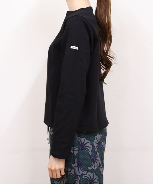 ORCIVAL(オーシバル)の「ORCIVAL/オーシバル ショートレングスボートネックロングスリーブプルオーバー ソリッド SHORT LENGTH BOAT NECK LONG SLEEVE SOLID B511(Tシャツ/カットソー・レディース・ナチュラル/グレー/ブラック/ホワイト・2)」の5枚目の写真