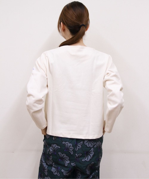 ORCIVAL(オーシバル)の「ORCIVAL/オーシバル ショートレングスボートネックロングスリーブプルオーバー ソリッド SHORT LENGTH BOAT NECK LONG SLEEVE SOLID B511(Tシャツ/カットソー・レディース・ナチュラル/グレー/ブラック/ホワイト・2)」の19枚目の写真