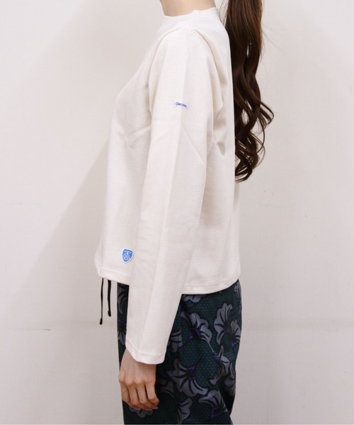 ORCIVAL(オーシバル)の「ORCIVAL/オーシバル ショートレングスボートネックロングスリーブプルオーバー ソリッド SHORT LENGTH BOAT NECK LONG SLEEVE SOLID B511(Tシャツ/カットソー・レディース・ナチュラル/グレー/ブラック/ホワイト・2)」の16枚目の写真