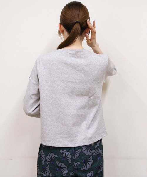 ORCIVAL(オーシバル)の「ORCIVAL/オーシバル ショートレングスボートネックロングスリーブプルオーバー ソリッド SHORT LENGTH BOAT NECK LONG SLEEVE SOLID B511(Tシャツ/カットソー・レディース・ナチュラル/グレー/ブラック/ホワイト・2)」の14枚目の写真