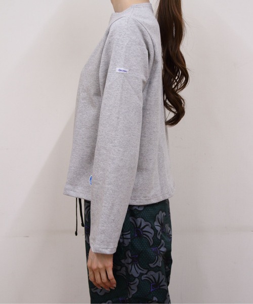 ORCIVAL(オーシバル)の「ORCIVAL/オーシバル ショートレングスボートネックロングスリーブプルオーバー ソリッド SHORT LENGTH BOAT NECK LONG SLEEVE SOLID B511(Tシャツ/カットソー・レディース・ナチュラル/グレー/ブラック/ホワイト・2)」の10枚目の写真