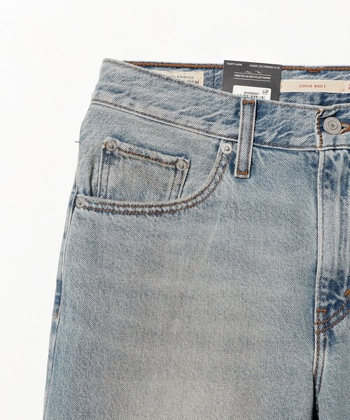 Levi's（リーバイス）の「LEVI’S(R) / LOOSE BOOT ジーンズ ライトインディゴ（デニムパンツ・レディース・ライトブルー・26inch/25inch/27inch）」の11枚目の写真
