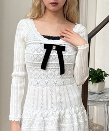 MORE self LOVE（モアセルフラブ）の「レースクロスキャミソール（キャミソール）」